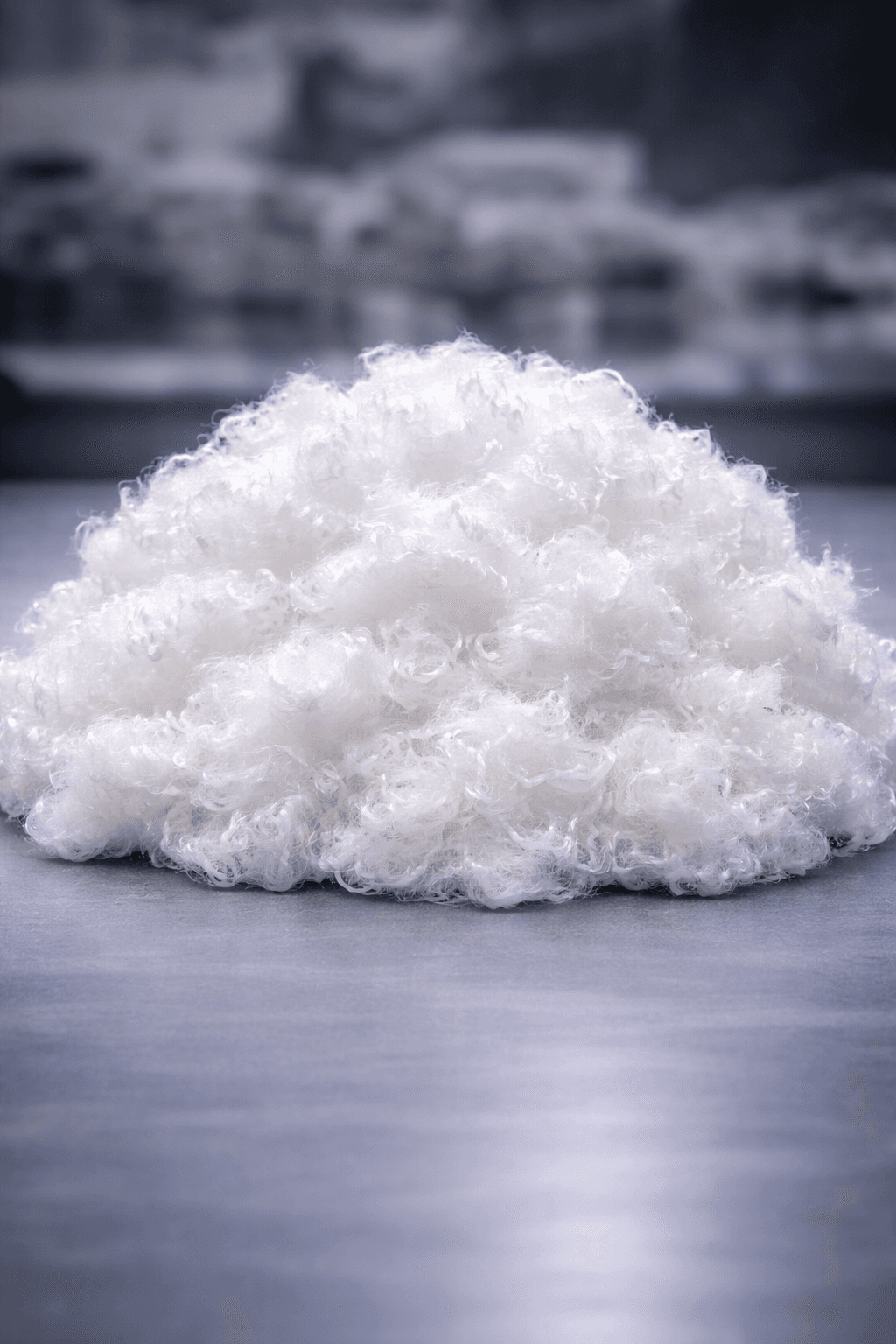 1.2D x 32 mm Raw White Polyester Staple Fiber (PSF) for Apparel 2
