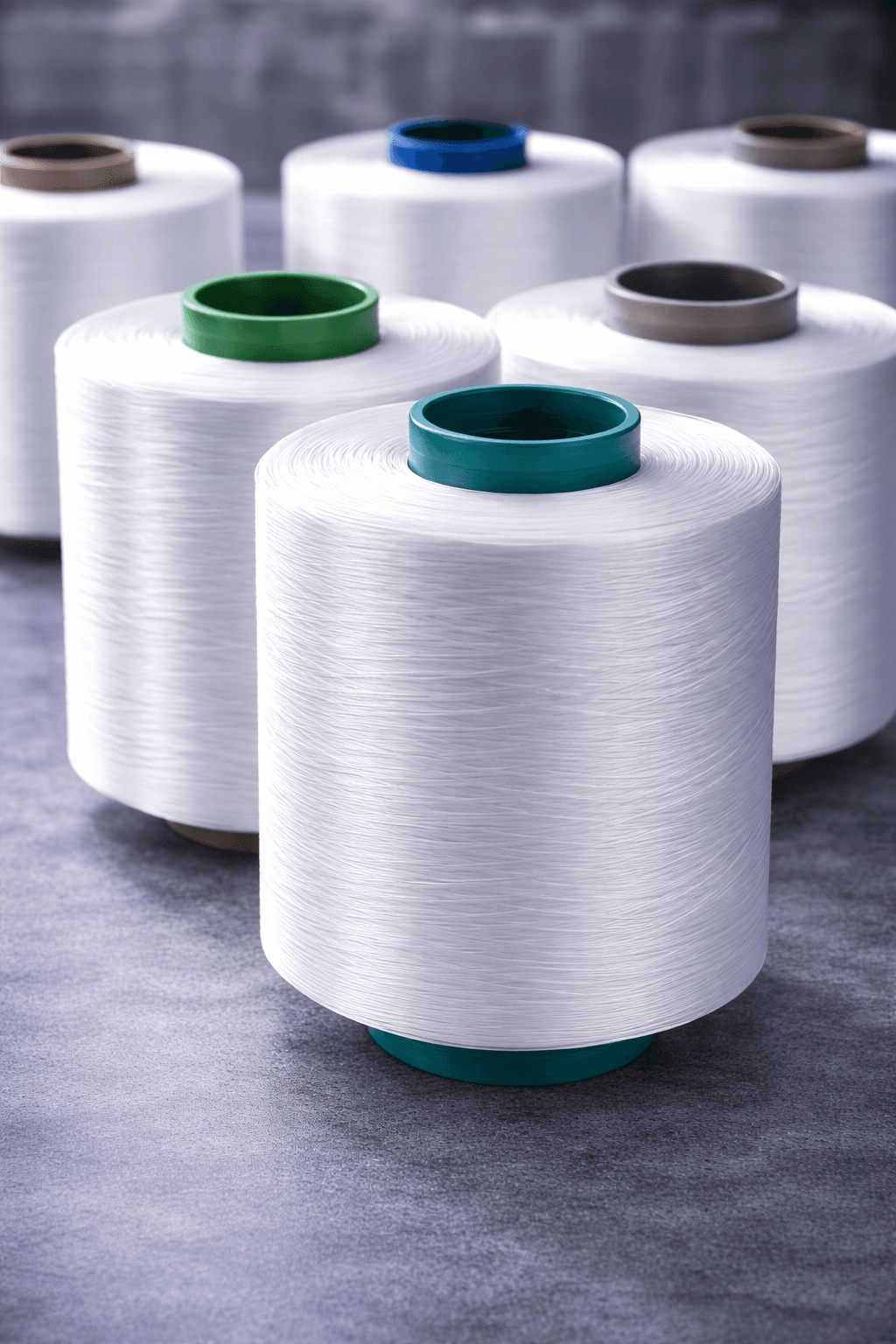 40D x 12 mm Raw White Drawn Textured Yarn (DTY) for Apparel, Industrial