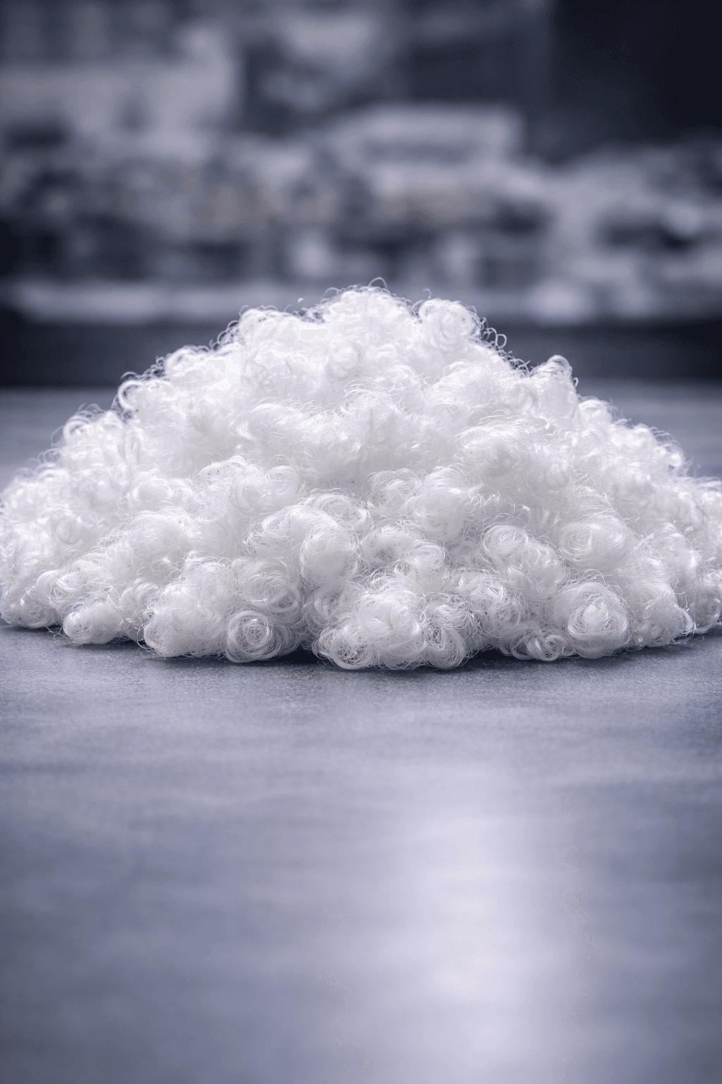 1.2D x 38 mm Raw White Textile to Textile Polyester Staple Fiber (T2T PSF) for Apparel 3