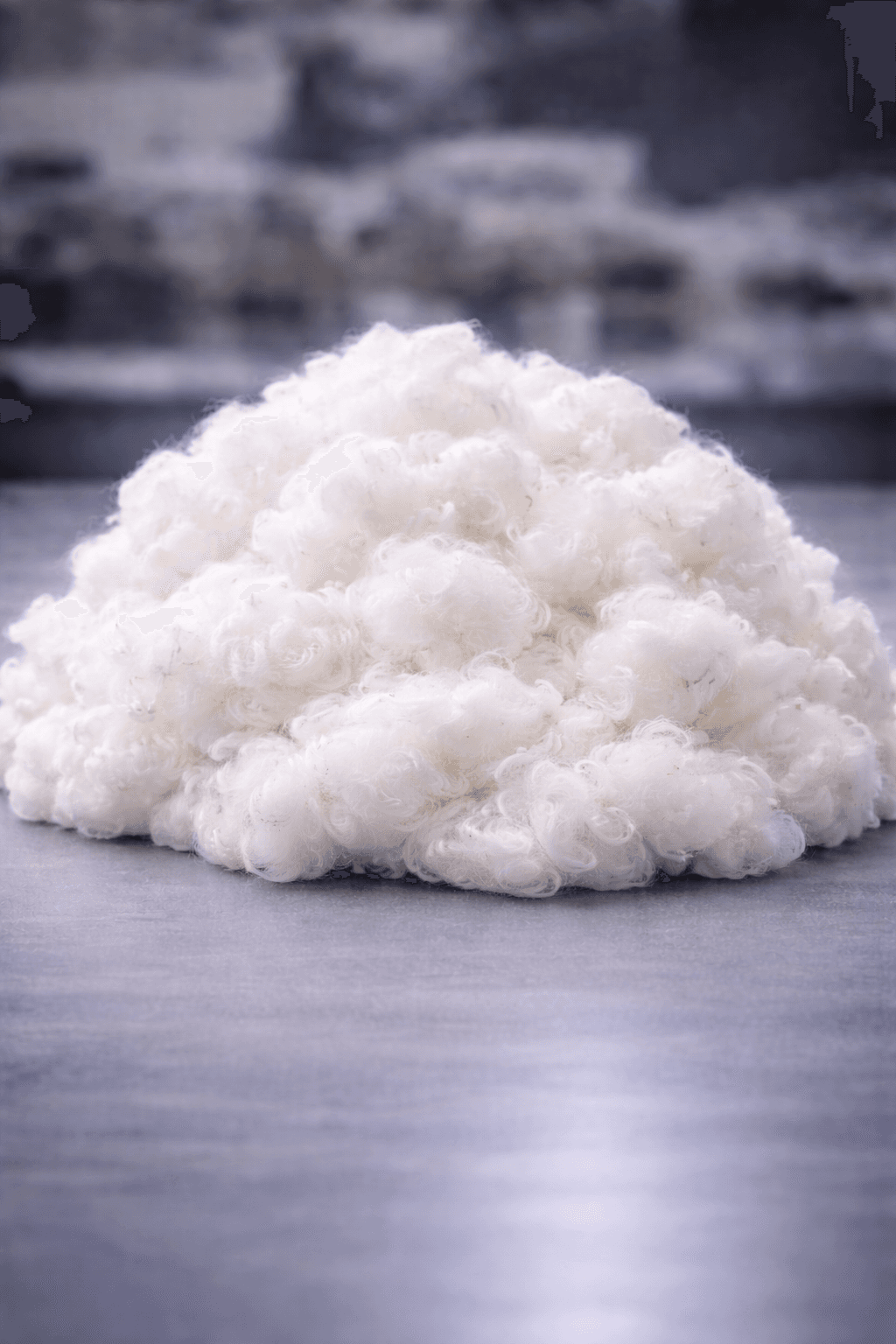 1.2D x 38 mm Raw White CiCLO Polyester Staple Fiber (PSF) for Spinning 2
